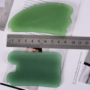 Jade Gua Sha Massage Tool Natural Aventurine Acupuncture Scraping Set Face SPA Stone Healing Body Neck Eye Health Care woman
Jade Gua Sha Massage Tool Natural Aventurine Acupuncture Scraping Set Face SPA Stone Healing Body Neck Eye Health Care woman