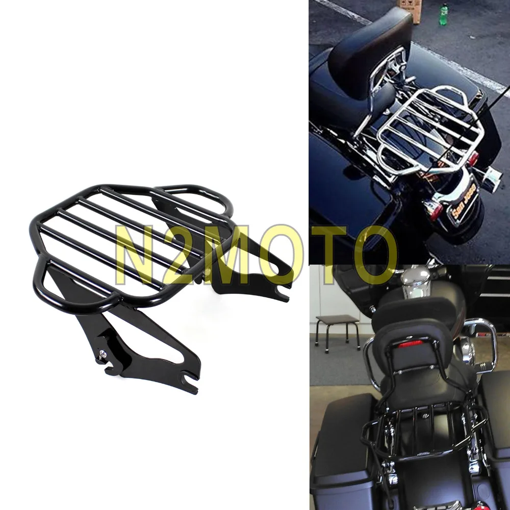Черный Съемный Двухместный багажный стеллаж для Harley Touring Road King FLHX FLHXS FLTRX 2009-2021
Черный Съемный Двухместный багажный стеллаж для Harley Touring Road King FLHX FLHXS FLTRX 2009-2021