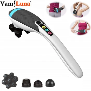 Handheld Electric Heat Deep Kneading Tissue Massager Cordless and Rechargeable Stick - 4 Interchangeable Heads 5 Speeds 4 Mode
Handheld Electric Heat Deep Kneading Tissue Massager Cordless and Rechargeable Stick - 4 Interchangeable Heads 5 Speeds 4 Mode