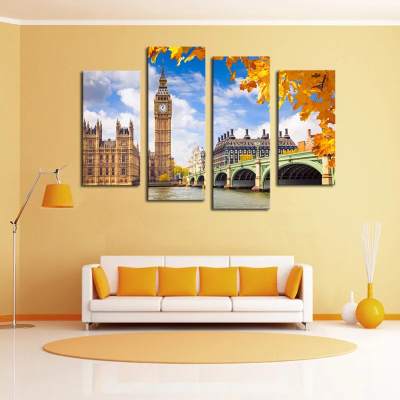 Without Frame 4 Panels Picture Classical City HD Canvas Print Painting Artwork Wall Art Canvas painting Wholesale 
Without Frame 4 Panels Picture Classical City HD Canvas Print Painting Artwork Wall Art Canvas painting Wholesale