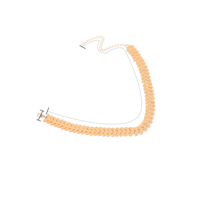 Stylish Metal Half-moon Leaf Chain Choker Bib Golden Color Pendant Necklace Tassels Women Charm Jewelry
Stylish Metal Half-moon Leaf Chain Choker Bib Golden Color Pendant Necklace Tassels Women Charm Jewelry
