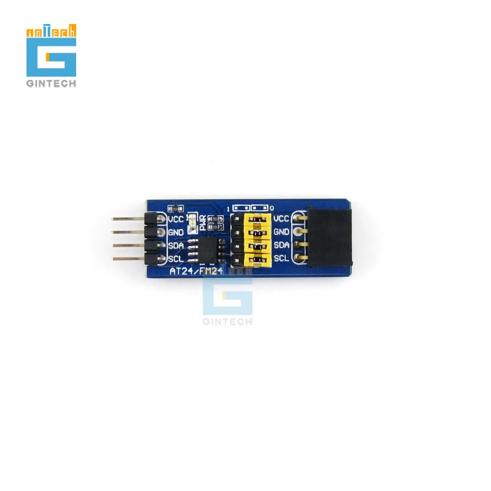 AT24CXX EEPROM Board I2C EEPROM Module AT24C04B Memory Storage Module Development Board Kit
AT24CXX EEPROM Board I2C EEPROM Module AT24C04B Memory Storage Module Development Board Kit