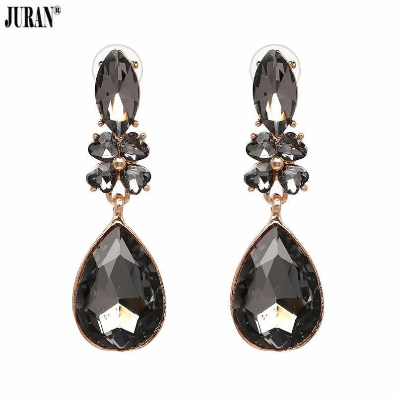 JURAN New Trendy Crystal Brand Design Luxury Shiny Wedding Pendant Hot Sale Drop Earrings Long Charm Statement Earrings Jewelry
JURAN New Trendy Crystal Brand Design Luxury Shiny Wedding Pendant Hot Sale Drop Earrings Long Charm Statement Earrings Jewelry