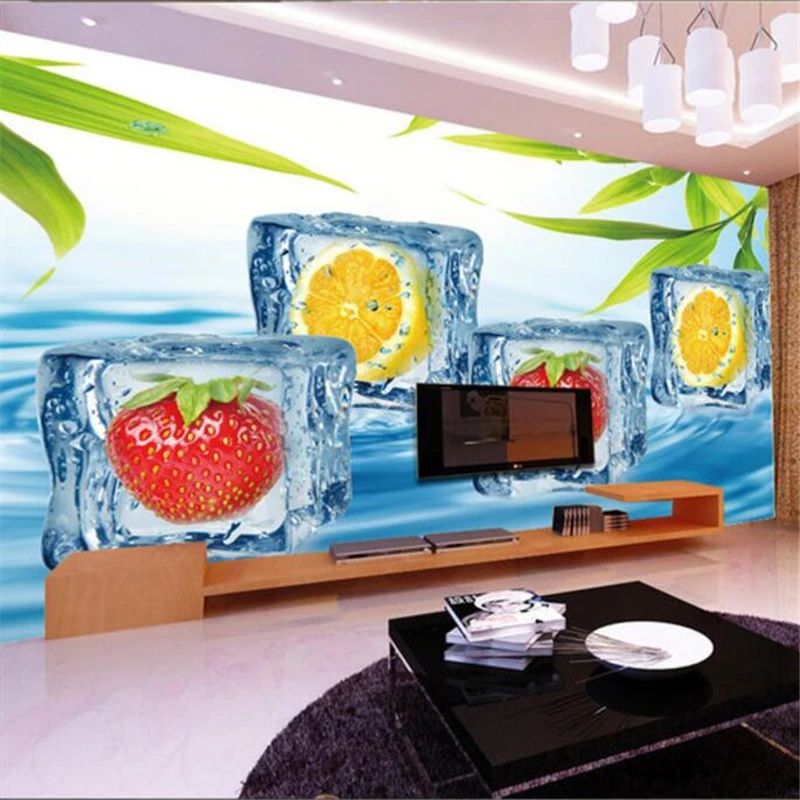 wellyu Custom large mural 3d fruit ice cubes cool summer living room bedroom background painting papel de parede 3d wallpaper
wellyu Custom large mural 3d fruit ice cubes cool summer living room bedroom background painting papel de parede 3d wallpaper