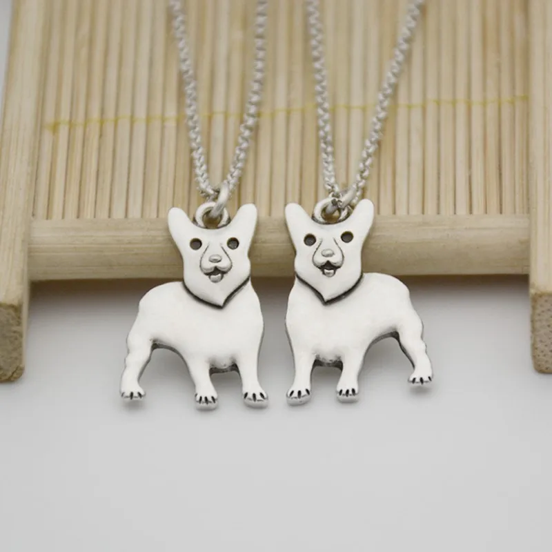 Vintage Silver Stainless Steel Long Chains Welsh Corgi Pendant Love Necklace Corgy Pet Dog Necklaces For Women Men Jewelry Gifts
Vintage Silver Stainless Steel Long Chains Welsh Corgi Pendant Love Necklace Corgy Pet Dog Necklaces For Women Men Jewelry Gifts