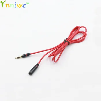 1pcs red 3.5mm Jack Aux Audio Cable Male to Female Audio Extension Cable Cord Gold Plated Auxiliary Cable 1.2cm
1pcs red 3.5mm Jack Aux Audio Cable Male to Female Audio Extension Cable Cord Gold Plated Auxiliary Cable 1.2cm