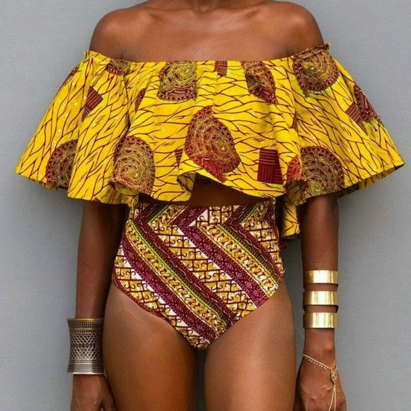 African Ruffle Printed One Piece Bikinis 2017 woman Monokini Trikinis Female bodysuit Bathing Suits Swimwear Swimsuits
African Ruffle Printed One Piece Bikinis 2017 woman Monokini Trikinis Female bodysuit Bathing Suits Swimwear Swimsuits