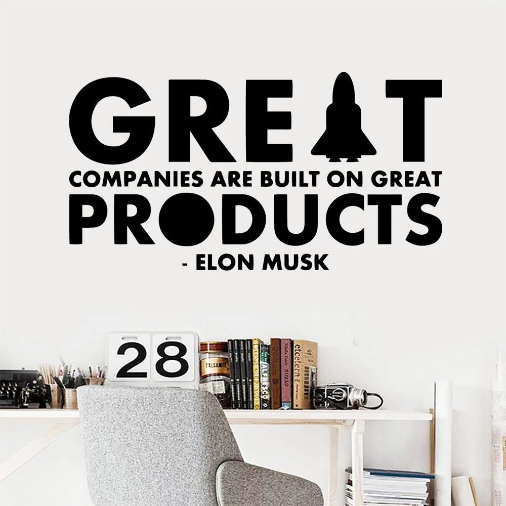 Beauty ELON MUSK quotes Environmental Protection Vinyl Stickers For Kids Rooms Decoration Wall Art MURAL Drop Shipping
Beauty ELON MUSK quotes Environmental Protection Vinyl Stickers For Kids Rooms Decoration Wall Art MURAL Drop Shipping