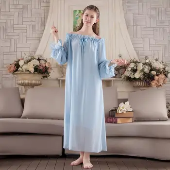 New Princess Nightdress Women's pink Long Pyjamas chiffon Nightgown spring summer Sleepwear Ladies negligee
New Princess Nightdress Women's pink Long Pyjamas chiffon Nightgown spring summer Sleepwear Ladies negligee
