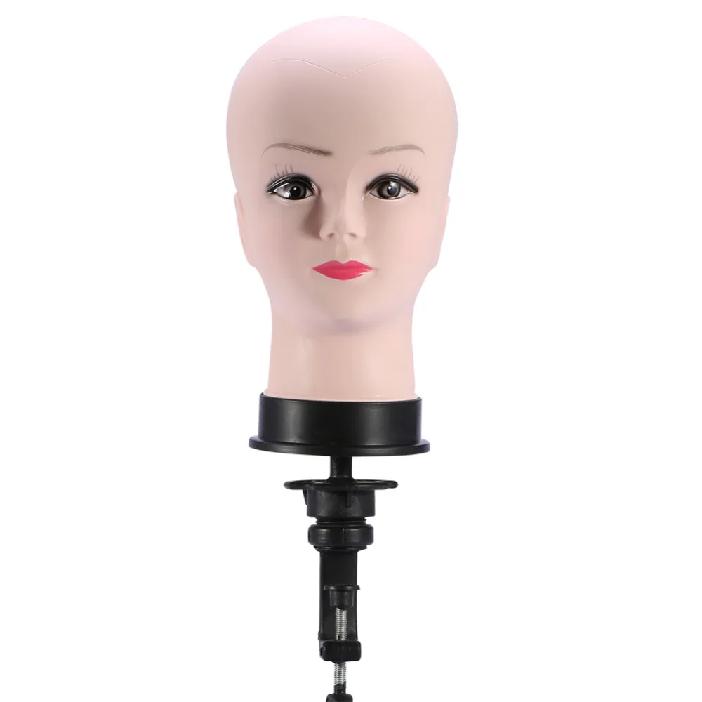 PVC Mannequin Head Model Female Wig Making Hat Display With Base Eyelash Makeup Practice Training Manikin Bald Head Model
PVC Mannequin Head Model Female Wig Making Hat Display With Base Eyelash Makeup Practice Training Manikin Bald Head Model