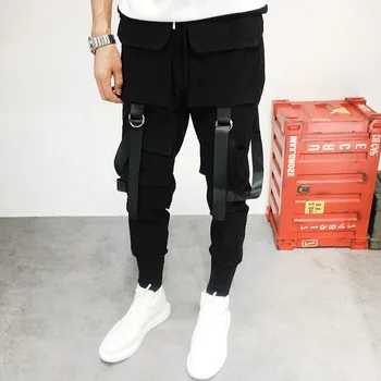 Fashion Mens Casual Trousers Hip Hop Cargo Pants Harem Sweatpants Pockets Ribbons Joggers Tatical Pants Swag Harajuku Streetwear
Fashion Mens Casual Trousers Hip Hop Cargo Pants Harem Sweatpants Pockets Ribbons Joggers Tatical Pants Swag Harajuku Streetwear