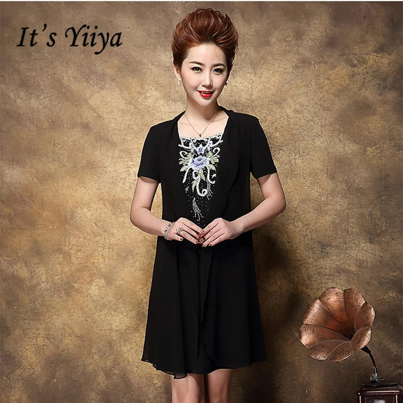 It's Yiiya Mother of the Bride Dresses Plus Size Short Sleeve Embroidery Flower Fashion Designer Elegant Mother Dress M038
It's Yiiya Mother of the Bride Dresses Plus Size Short Sleeve Embroidery Flower Fashion Designer Elegant Mother Dress M038
