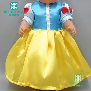 Doll clothes for 43cm toy new born doll accessories yellow princess dress baby dress
Doll clothes for 43cm toy new born doll accessories yellow princess dress baby dress
