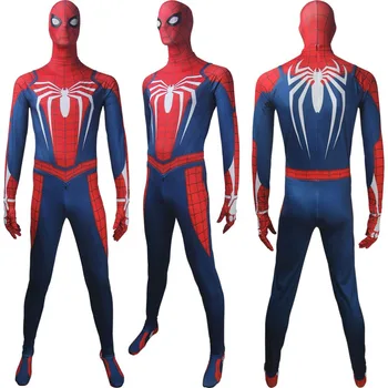 Men's Spider-Man 2018 video game superhero Spider-Man jumpsuit outwear cosplay halloween make-up costume xmas christmas gift
Men's Spider-Man 2018 video game superhero Spider-Man jumpsuit outwear cosplay halloween make-up costume xmas christmas gift