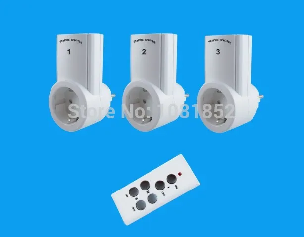 EU Germany Standard 3 in 1 RF Wireless remote control socket without battery CRS-S003
EU Germany Standard 3 in 1 RF Wireless remote control socket without battery CRS-S003