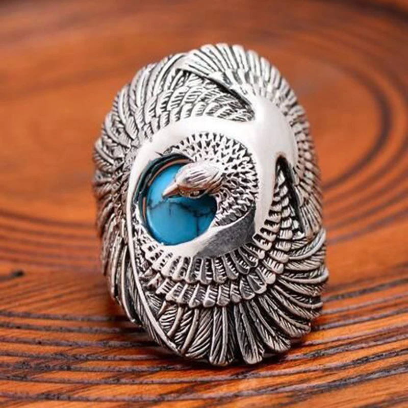 Hot Fashion Flying Bird Silver Color Knuckle Rings For Women Boho Beach Blue Stone Seagull Wild Goose Pattern Finger Ring L4M135
Hot Fashion Flying Bird Silver Color Knuckle Rings For Women Boho Beach Blue Stone Seagull Wild Goose Pattern Finger Ring L4M135