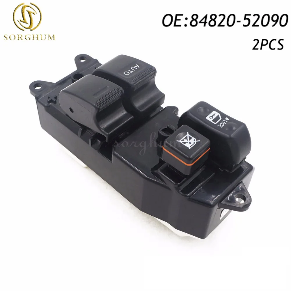 2PCS 84820-52090 8482052090 Power Window Lifter Regulator Master Control Switch For Toyota Yaris Echo Verso
2PCS 84820-52090 8482052090 Power Window Lifter Regulator Master Control Switch For Toyota Yaris Echo Verso