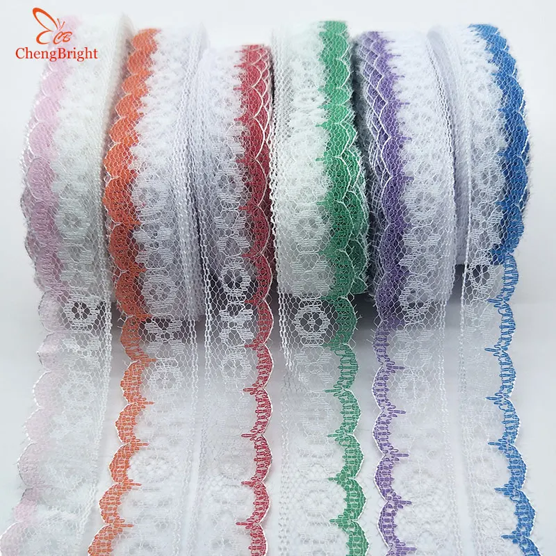 ChengBright Nice 10 Yards Lace Ribbon 20MM Wide Lace Trim DIY Embroidered Net Lace For Sewing Decoration African Lace Fabric
ChengBright Nice 10 Yards Lace Ribbon 20MM Wide Lace Trim DIY Embroidered Net Lace For Sewing Decoration African Lace Fabric