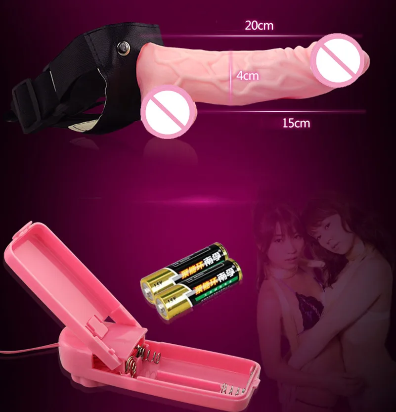 Lesbian Vibrating Anal Dildo Strap on cock Ultra Elastic Harness Penis Couples Vibrator Dick Sex Toy,Adult Sex Products games 7