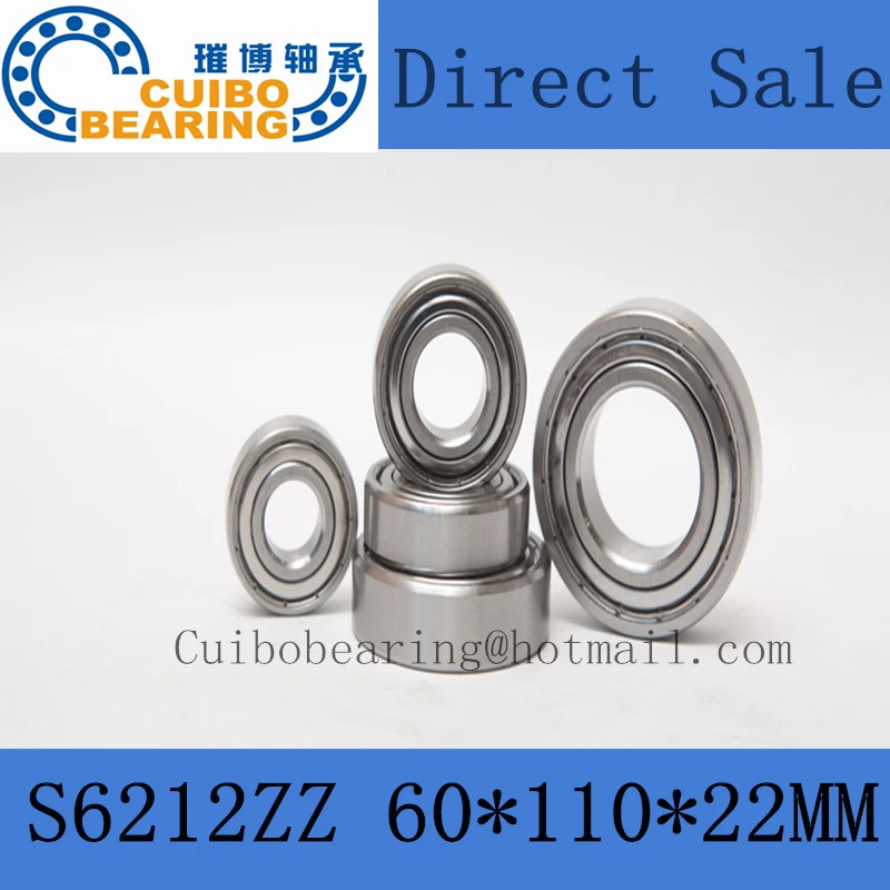 Free Shipping S6212ZZ Stainless Steel Bearing 55x100x21 Miniature 6212ZZ/SS Ball Bearings S6212Z
Free Shipping S6212ZZ Stainless Steel Bearing 55x100x21 Miniature 6212ZZ/SS Ball Bearings S6212Z