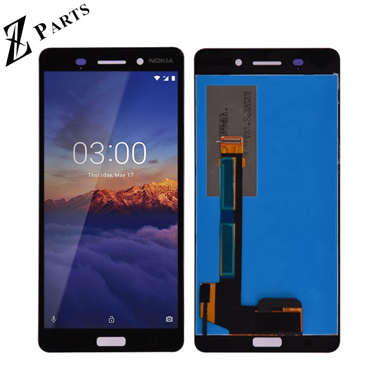 Оригинальный Для Nokia N6 6 ЖК дисплей с кодирующий преобразователь сенсорного