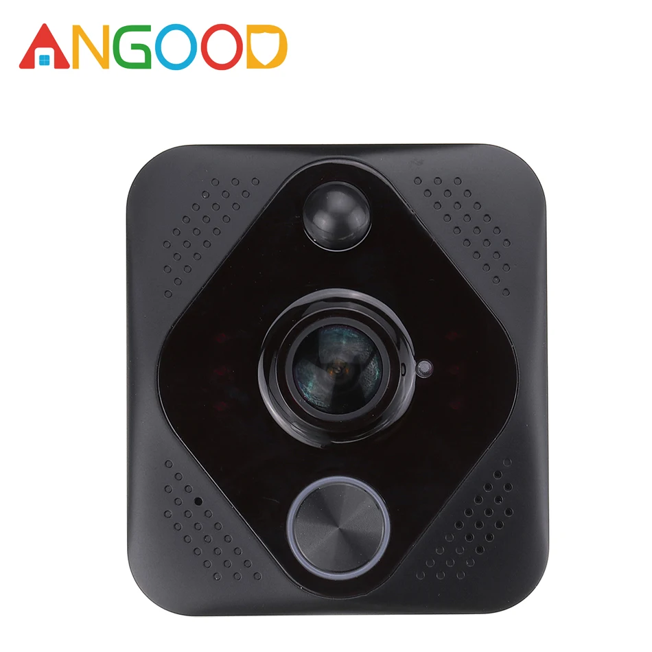 ANGOOD X6 1080P HD 180 Degree Wifi Wireless Smart Home Video Doorbell Support Cloud Storage Security Video Door Bell Alarm
ANGOOD X6 1080P HD 180 Degree Wifi Wireless Smart Home Video Doorbell Support Cloud Storage Security Video Door Bell Alarm