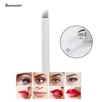 Tattoo Needles Microblading Blades 500Pcs 9Pin Permanent Makeup Eyebrow Lip Eyeliner Embroidery Sterilized for Manual Pen
Tattoo Needles Microblading Blades 500Pcs 9Pin Permanent Makeup Eyebrow Lip Eyeliner Embroidery Sterilized for Manual Pen