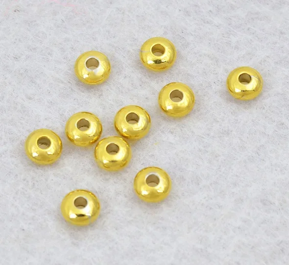 Color preserving!! real gold 6*3*2mm copper Smooth solid Spacer Beads, no fade bead
Color preserving!! real gold 6*3*2mm copper Smooth solid Spacer Beads, no fade bead