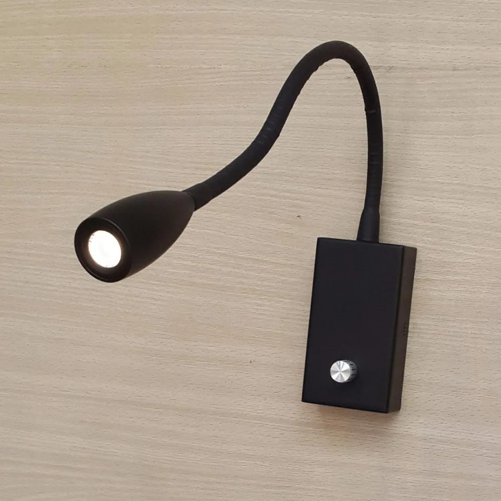 Topoch Bunk Bed Lamps Knob Dimmer/on/off Switch Flexible Neck 3Watt CREE LED AC100-240V DC12V for Reading in Room RV Boat
Topoch Bunk Bed Lamps Knob Dimmer/on/off Switch Flexible Neck 3Watt CREE LED AC100-240V DC12V for Reading in Room RV Boat