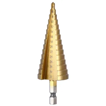 3 Pcs/set Stepped Drill Bits Hex Shank 4-12mm 4-20mm 4-32mm High Speed Wood Drilling Power Tools LAD-sale
3 Pcs/set Stepped Drill Bits Hex Shank 4-12mm 4-20mm 4-32mm High Speed Wood Drilling Power Tools LAD-sale