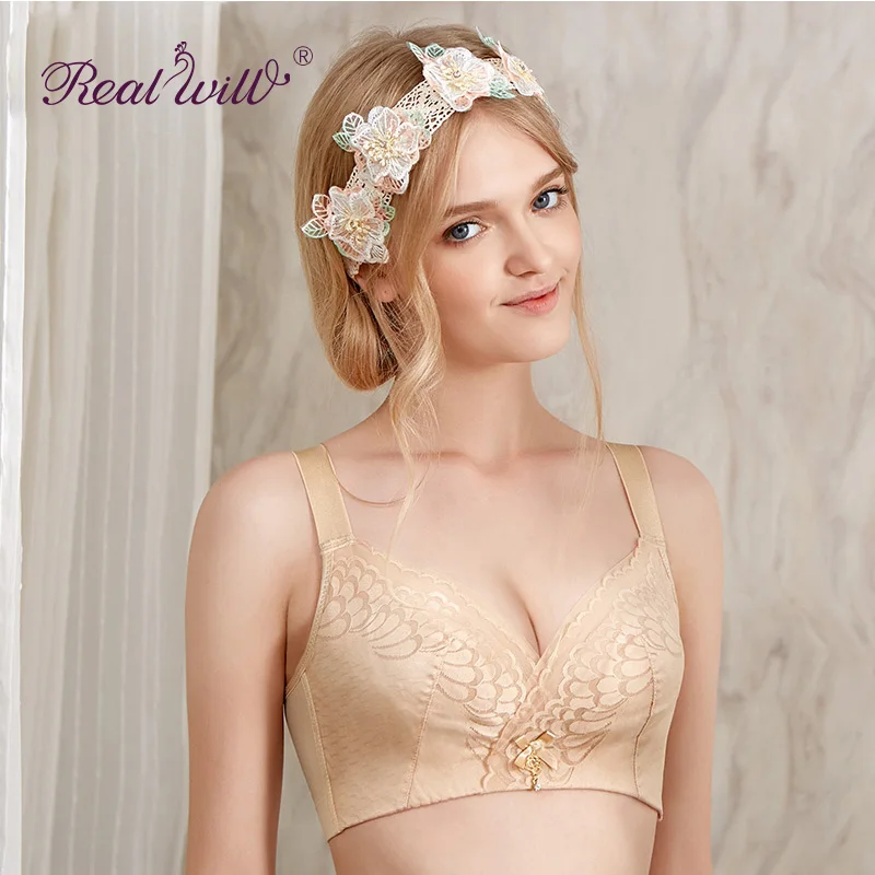 Realwill Plus Size Bra Deep Plunge Tops Push Up Lace Big Size Underwear Wireless Thin Unlined Strap Intimates Bras 90B 90C 90D
Realwill Plus Size Bra Deep Plunge Tops Push Up Lace Big Size Underwear Wireless Thin Unlined Strap Intimates Bras 90B 90C 90D