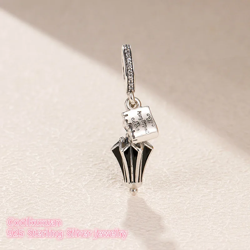 2018 winter Original 925 Sterling Silver Mary Poppins Umbrella DangleCharm, Clear CZ & Black Enamel Fit Pandora Charms Bracelet
2018 winter Original 925 Sterling Silver Mary Poppins Umbrella DangleCharm, Clear CZ & Black Enamel Fit Pandora Charms Bracelet