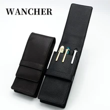Pen Bag Pen Storage Pencil Bag Wancher Genuine Leather Fountain Pen Case Cowhide 3 Pens Holder Pouch Sleeve
Pen Bag Pen Storage Pencil Bag Wancher Genuine Leather Fountain Pen Case Cowhide 3 Pens Holder Pouch Sleeve