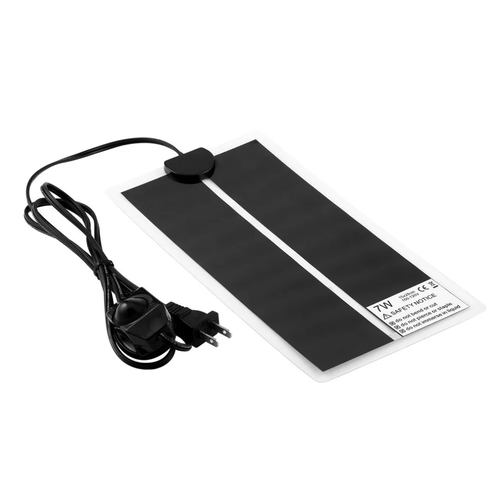110V 7W Pets Rapid Heating Sheet Reptile Crawler Waterproof Temperature Heating Pad Warmer Mat with Temperature Controller
110V 7W Pets Rapid Heating Sheet Reptile Crawler Waterproof Temperature Heating Pad Warmer Mat with Temperature Controller