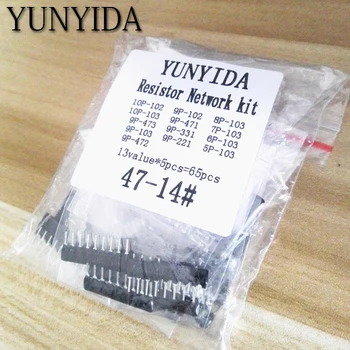 65pcs=13value*5pcs Resistor Network Array kit Assortment set 9A103 9A102 9A472 9A221 9A331 9A471 7A103 5A103 6A103 8A103 10A103
65pcs=13value*5pcs Resistor Network Array kit Assortment set 9A103 9A102 9A472 9A221 9A331 9A471 7A103 5A103 6A103 8A103 10A103