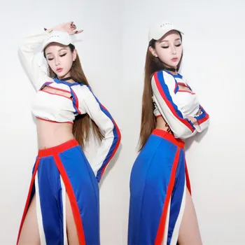 Women Jazz Dance Costumes Party Outfit DJ Nightclub hip hop dance costume Stage Costumes For Singers Sports pants wear DQS1146
Women Jazz Dance Costumes Party Outfit DJ Nightclub hip hop dance costume Stage Costumes For Singers Sports pants wear DQS1146