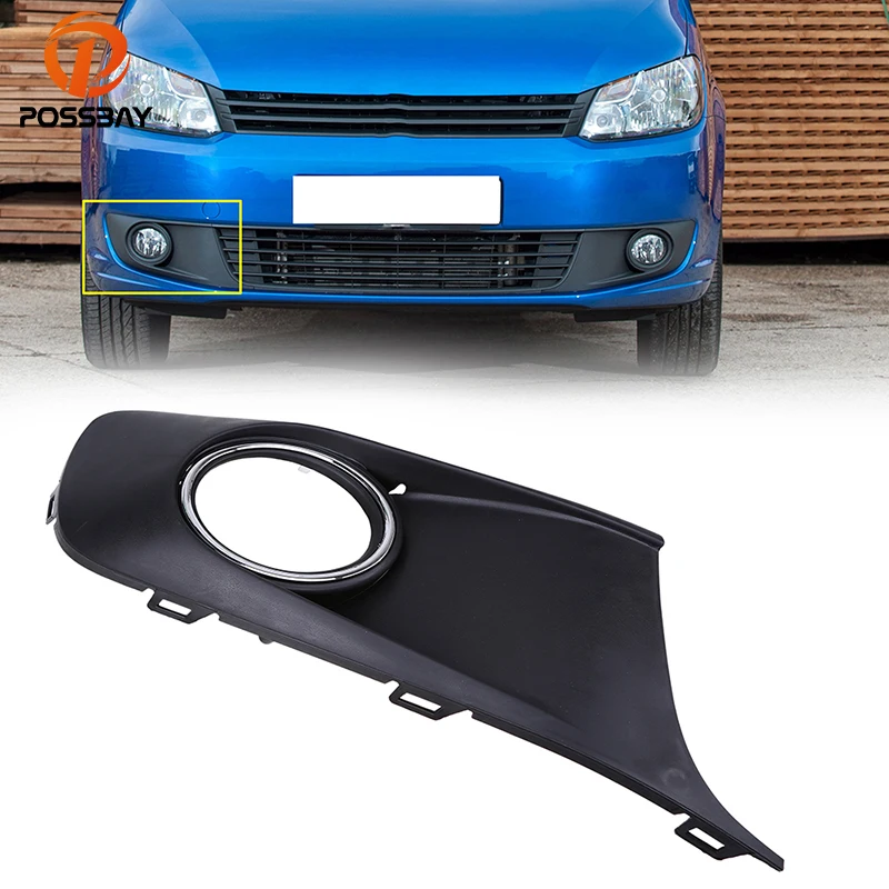 POSSBAY Front Lower Bumper Fog Light Grille Covers Fit for VW Caddy Type 2K Facelift 2011-2015 Black Right Side Accessories
POSSBAY Front Lower Bumper Fog Light Grille Covers Fit for VW Caddy Type 2K Facelift 2011-2015 Black Right Side Accessories