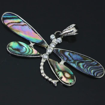 Natural abalone shell dragonfly pendant approx 21x55mm animal design fashion diy jewelry B1113 
Natural abalone shell dragonfly pendant approx 21x55mm animal design fashion diy jewelry B1113