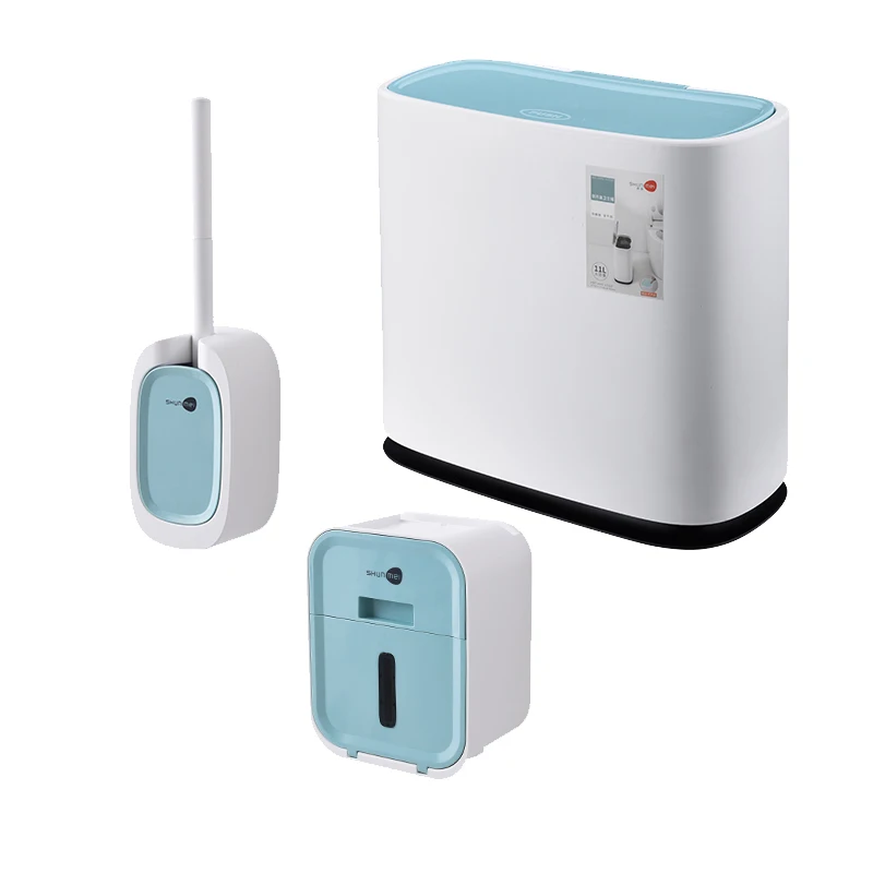 Free Punch Toilet Paper Box Roll Tray with Dust Bin and Paper Holder Nordic Bath Trash Can Toilet Brush Set Bathroom Accessories
Free Punch Toilet Paper Box Roll Tray with Dust Bin and Paper Holder Nordic Bath Trash Can Toilet Brush Set Bathroom Accessories