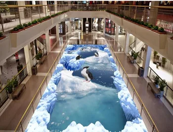 Modern Custom 3D floor mural Landscape iceberg penguins non-slip waterproof self-adhesive PVC Wallpaper
Modern Custom 3D floor mural Landscape iceberg penguins non-slip waterproof self-adhesive PVC Wallpaper