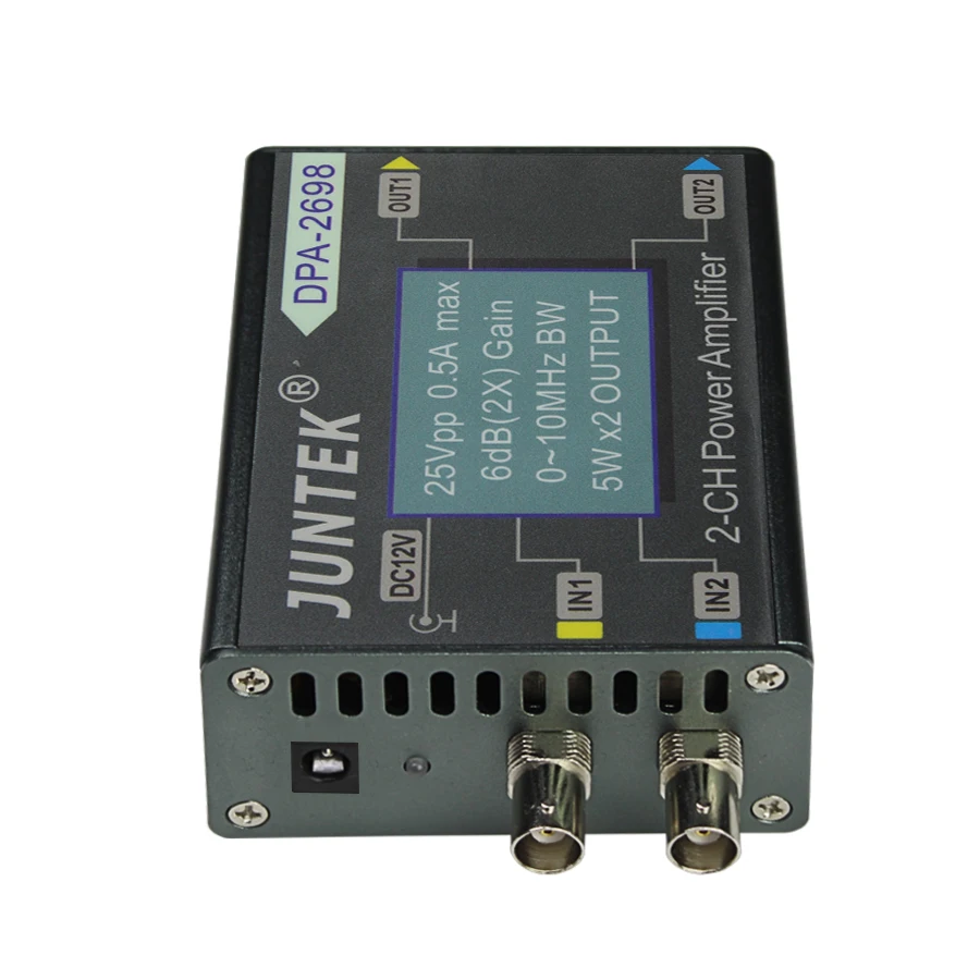DPA-2698 High Power Dual Channel DDS Function Signal Generator Power Amplifier DC Power Amplifier 10MHz 
DPA-2698 High Power Dual Channel DDS Function Signal Generator Power Amplifier DC Power Amplifier 10MHz