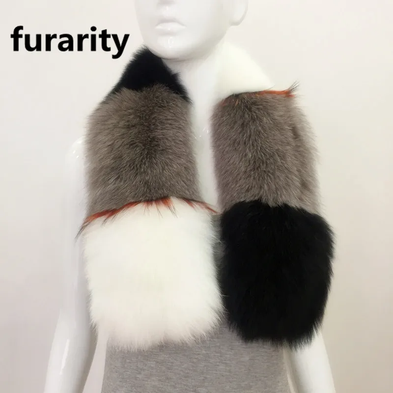 SF0245 New Arrival Women Real fox Fur Collar Scarf Fashion Womens Natural Fur Design Scarves Girls Neck Warmer Black Stole
SF0245 New Arrival Women Real fox Fur Collar Scarf Fashion Womens Natural Fur Design Scarves Girls Neck Warmer Black Stole