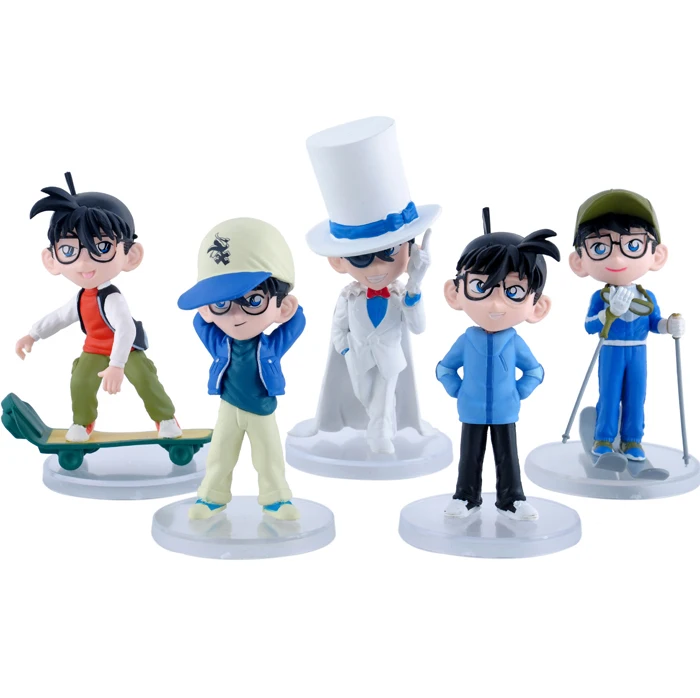 5pcs/set 13cm magic Kaitou Kid Conan Action Figures Anime PVC brinquedos Collection Figures toys AnnO00688H
5pcs/set 13cm magic Kaitou Kid Conan Action Figures Anime PVC brinquedos Collection Figures toys AnnO00688H