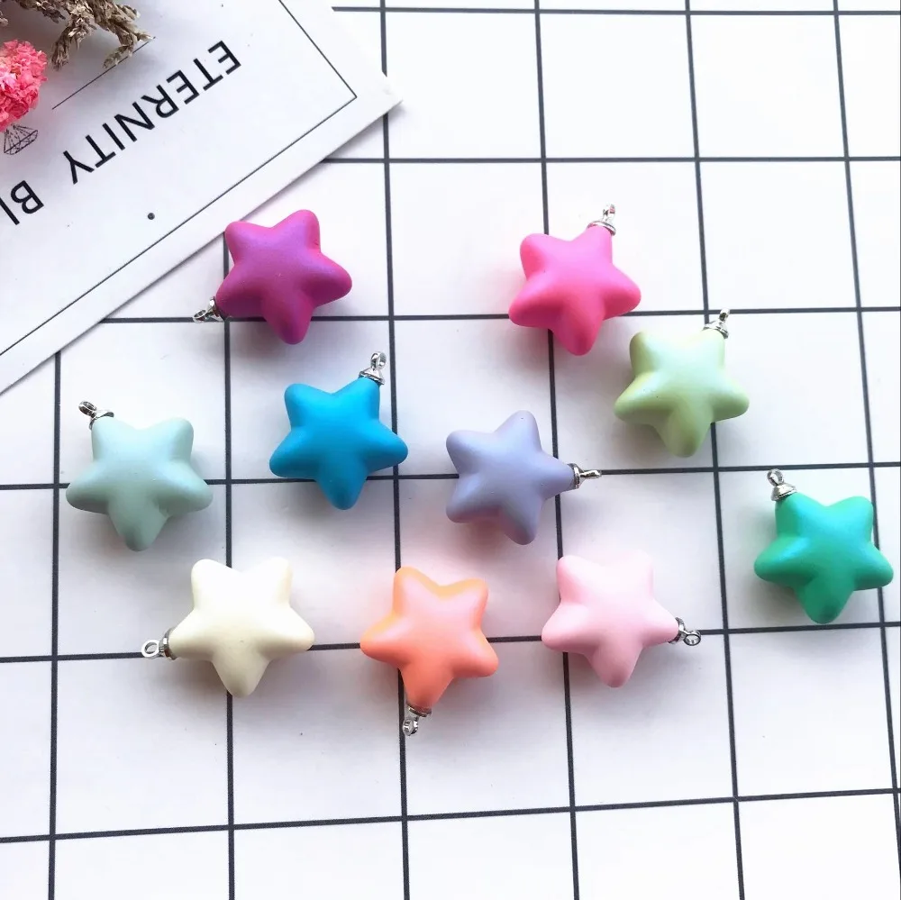 Dazzle colour 10pcs Convex circ resin stars necklace charms very cute keychain pendant necklace pendant for DIY decoration
Dazzle colour 10pcs Convex circ resin stars necklace charms very cute keychain pendant necklace pendant for DIY decoration