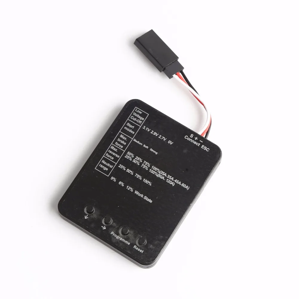 Programming Program Card for OCDAY RC Car Brushless ESC Electronic Speed Controller
Programming Program Card for OCDAY RC Car Brushless ESC Electronic Speed Controller