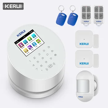 KERUI W2 RFID Mini PIR Motion Detectors Door Sensors APP Remote Control Wireless WiFi GSM PSTN Home Security Arm Alarm Systems
KERUI W2 RFID Mini PIR Motion Detectors Door Sensors APP Remote Control Wireless WiFi GSM PSTN Home Security Arm Alarm Systems