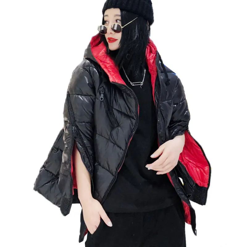 2019 Plus size Winter Jacket Women Warm Silver Metal Hooded Down Jacket Female Parkas Street zipper Long sleeve Winter Coat 135
2019 Plus size Winter Jacket Women Warm Silver Metal Hooded Down Jacket Female Parkas Street zipper Long sleeve Winter Coat 135