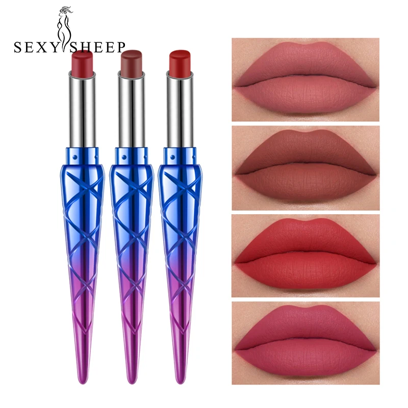 Matte Lipstick Lasting Color Lip Makeup Lipstick Waterproof Long Lasting Tint Sexy Red Lip Stick Beauty Matte Liner Pen Lipstick
Matte Lipstick Lasting Color Lip Makeup Lipstick Waterproof Long Lasting Tint Sexy Red Lip Stick Beauty Matte Liner Pen Lipstick