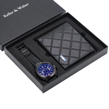 Business Men's Quartz Watch Genuine Leather Watch Band Money Clip Soft Wallet Gift Set for Husband Reloj Masculino Erkek Saati
Business Men's Quartz Watch Genuine Leather Watch Band Money Clip Soft Wallet Gift Set for Husband Reloj Masculino Erkek Saati