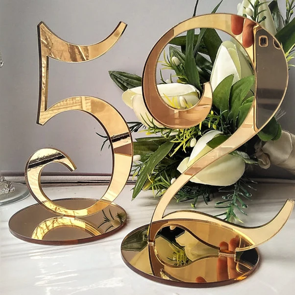 Table Numbers for Wedding Party or Event, Gold or Silver Acrylic Wedding Decor for Wedding Table Numbers, Wedding Sign Centerpi
Table Numbers for Wedding Party or Event, Gold or Silver Acrylic Wedding Decor for Wedding Table Numbers, Wedding Sign Centerpi